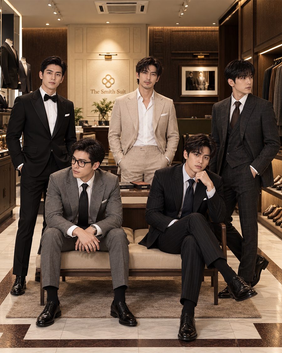 บรรยากาศภายในร้านเช่าสูท The Smith Suit ย่านพระราม 9